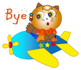 Cat daily life conversation,season,event sticker #2381604