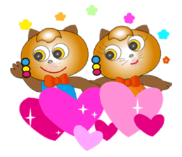 Cat daily life conversation,season,event sticker #2381607