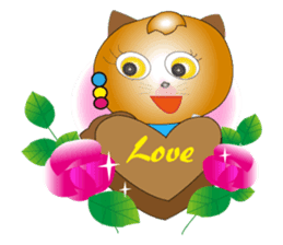 Cat daily life conversation,season,event sticker #2381610