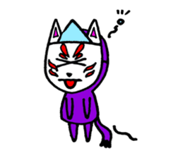 oinari kitsune kon sticker #2381783