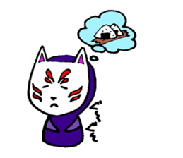 oinari kitsune kon sticker #2381811