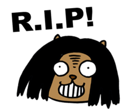 Funky Star Dog sticker #2382100