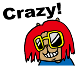 Funky Star Dog sticker #2382102