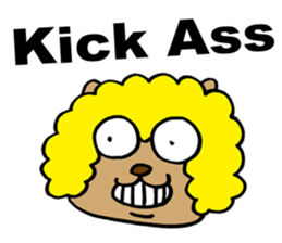 Funky Star Dog sticker #2382106