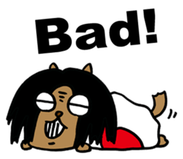 Funky Star Dog sticker #2382108