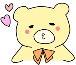 love you bear remonedo sticker #2382257