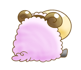 The hippo become a sheep. sticker #2382658