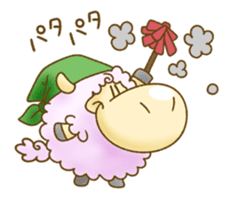 The hippo become a sheep. sticker #2382659