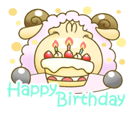 The hippo become a sheep. sticker #2382693