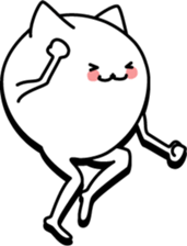 limbs cat sticker #2382780