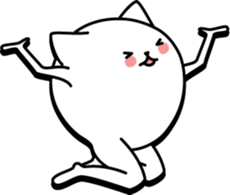 limbs cat sticker #2382798