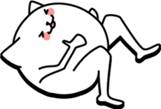 limbs cat sticker #2382799