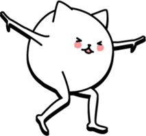 limbs cat sticker #2382810