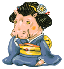 Department store of a small creature 2 sticker #2382937