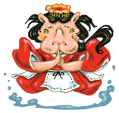 Department store of a small creature 2 sticker #2382939