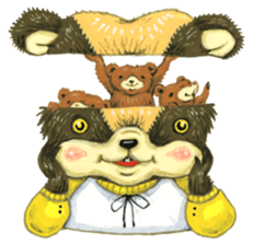 Department store of a small creature 2 sticker #2382943