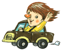 Department store of a small creature 2 sticker #2382975