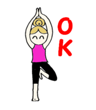 It told in yoga sticker #2382986