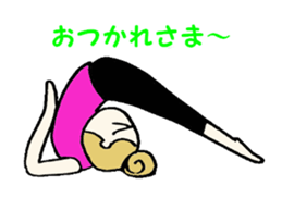 It told in yoga sticker #2383012