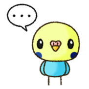 Coco the Parakeet sticker #2383383