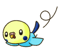 Coco the Parakeet sticker #2383392