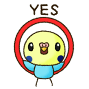 Coco the Parakeet sticker #2383400