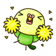 Coco the Parakeet sticker #2383405