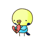 Coco the Parakeet sticker #2383409