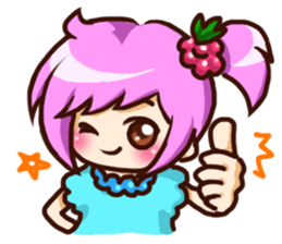 Girl's name is MINORI sticker #2383418