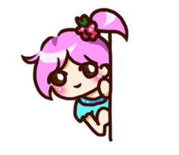 Girl's name is MINORI sticker #2383429