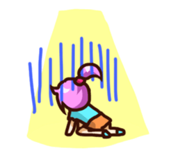 Girl's name is MINORI sticker #2383440