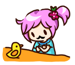 Girl's name is MINORI sticker #2383446