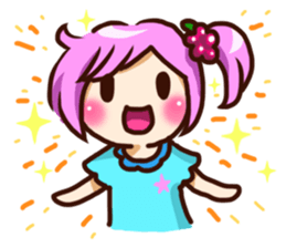 Girl's name is MINORI sticker #2383447