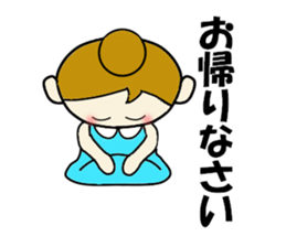 Office woman Apiko sticker #2383837