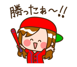 Hiroshima women sticker #2384256