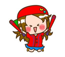 Hiroshima women sticker #2384258