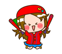 Hiroshima women sticker #2384258