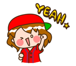 Hiroshima women sticker #2384269