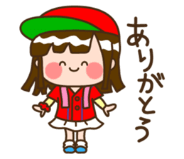 Hiroshima women sticker #2384270