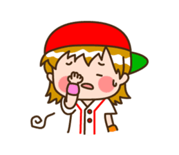 Hiroshima women sticker #2384275