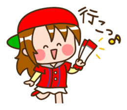 Hiroshima women sticker #2384281