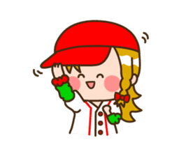 Hiroshima women sticker #2384285