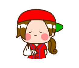 Hiroshima women sticker #2384291