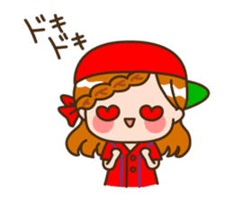 Hiroshima women sticker #2384292