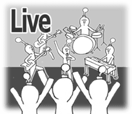 Daily life of the alien Ver.3 sticker #2384303