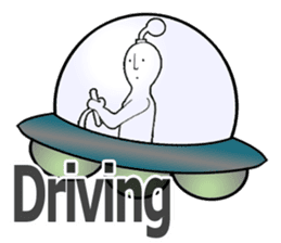Daily life of the alien Ver.3 sticker #2384320