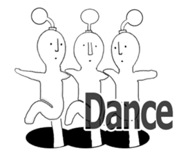 Daily life of the alien Ver.3 sticker #2384322