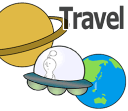 Daily life of the alien Ver.3 sticker #2384330