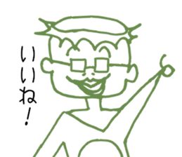 Mr. kappa sticker #2384432