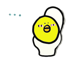 Bird waits for... sticker #2384471